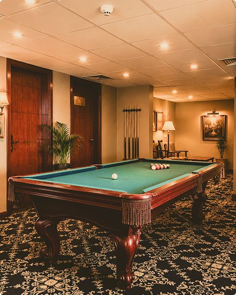 Games Lounge at Bzommar Palace Hotel in Mount Lebanon